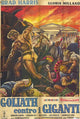 Goliath and the Giants Movie Poster Print featuring dramatic artwork.