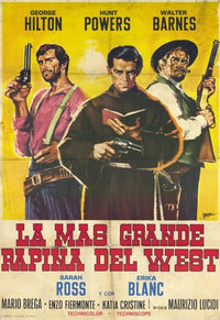 The Greatest Robbery in the West Movie Poster Print