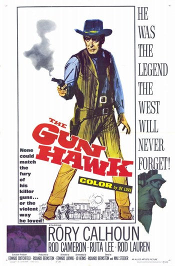 The Gun Hawk Movie Poster Print showcasing vintage film art.