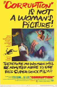 Corruption Movie Poster Print - Captivating film artwork.