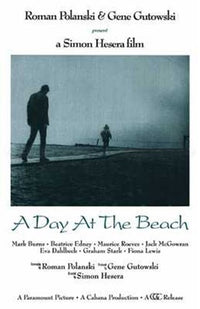 A Day At the Beach Movie Poster showcasing vibrant coastal imagery.