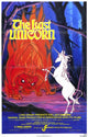 The Last Unicorn Movie Poster featuring vibrant colors and fantasy theme.