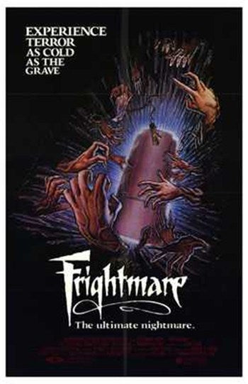 Frightmare Movie Poster Print showcasing horror film art.