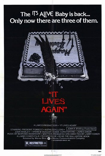 It Lives Again Movie Poster Print - Horror Art