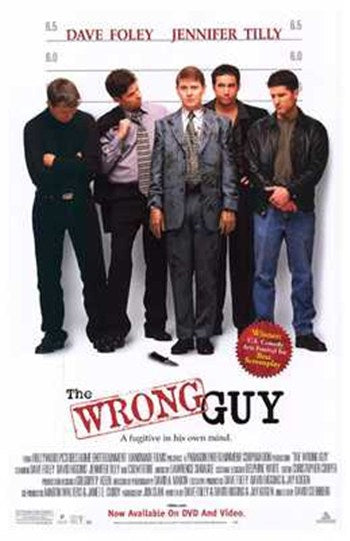 The Wrong Guy Movie Poster Print featuring classic comedy.