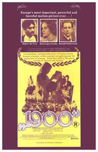 1900 Movie Poster Print showcasing classic film artwork.