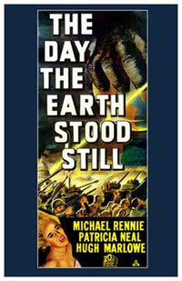 The Day the Earth Stood Still Movie Poster - Classic Sci-Fi Art