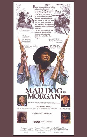 Mad Dog Morgan Movie Poster Print showcasing classic film art.
