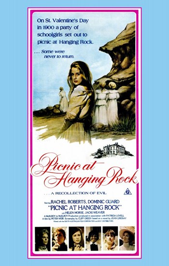 Picnic At Hanging Rock Movie Poster Print featuring haunting imagery.