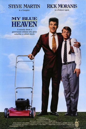 My Blue Heaven Movie Poster Print showcasing vibrant colors and classic design.