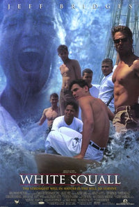 White Squall Movie Poster Print featuring ocean adventure theme.