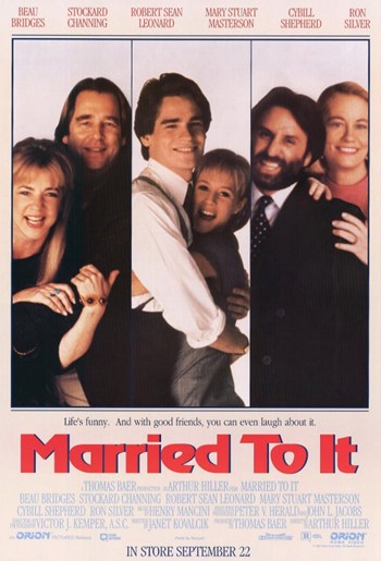 Married to It Movie Poster Print - vibrant and engaging design.