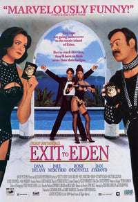 Exit to Eden Movie Poster Print featuring cinematic artwork.