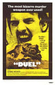 Duel Movie Poster Print featuring iconic film artwork.