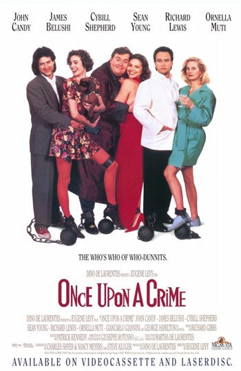 Once Upon a Crime Movie Poster Print showcasing mystery and intrigue.