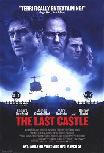 The Last Castle movie poster print showcasing themes of honor and loyalty.