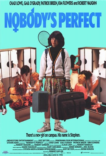 Nobody's Perfect Movie Poster Print featuring vibrant artwork.