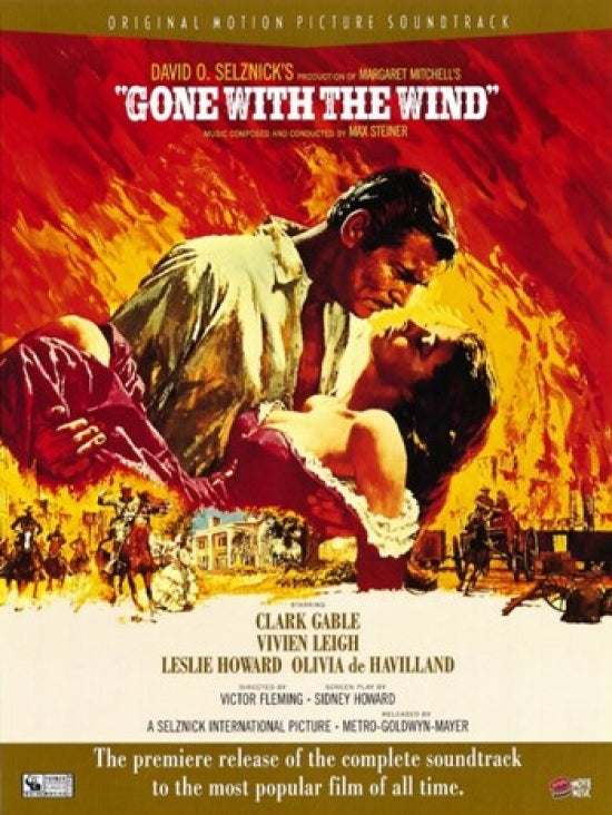 Gone with the Wind Movie Poster Print - Iconic Film Art