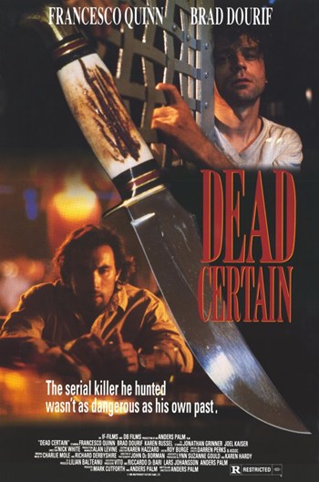 Dead Certain Movie Poster Print showcasing film art.