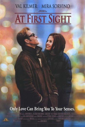 At First Sight Movie Poster Print showcasing romantic visuals.
