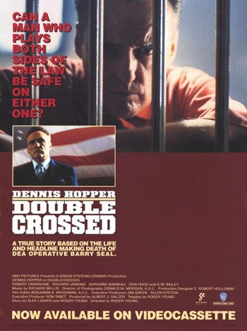 Doublecrossed Movie Poster Print featuring dynamic imagery and vibrant colors.