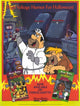 Hanna Barbera Home Video Movie Poster Print featuring classic animated characters.