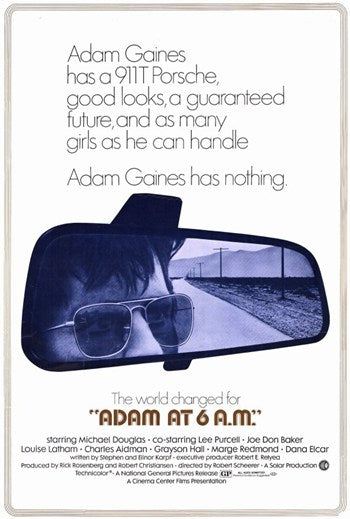 Adam At 6 AM Movie Poster Print showcasing cinematic art.