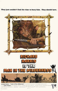 Man in the Wilderness Movie Poster Print showcasing wilderness adventure.