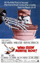 Who Slew Auntie Roo Movie Poster Print featuring vibrant colors and classic design.