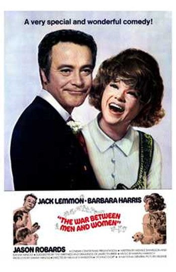 The War Between Men and Women Movie Poster Print showcasing cinematic themes.