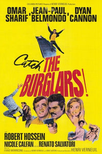 Burglars Movie Poster Print showcasing thrilling heist action.