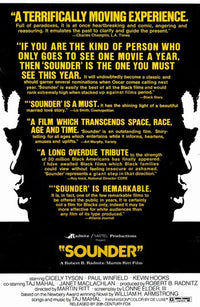 Sounder Movie Poster Print showcasing classic film imagery.
