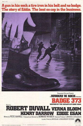 Badge 373 Movie Poster Print showcasing thrilling cinematic adventure.