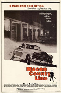 Macon County Line Movie Poster featuring classic film art.