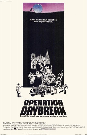 Operation Daybreak Movie Poster Print available in multiple sizes.