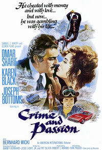 Crime and Passion Movie Poster - Thrilling cinematic artwork.