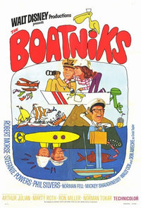 Boatniks Movie Poster Print featuring nostalgic film artwork