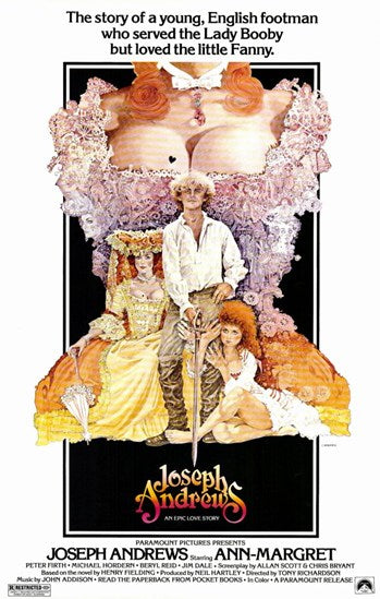 Joseph Andrews Movie Poster Print showcasing vibrant imagery and classic cinema art.