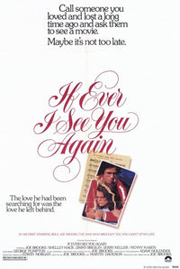 If Ever I See You Again Movie Poster Print featuring vibrant imagery