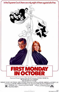 First Monday in October Movie Poster Print showcasing cinematic art