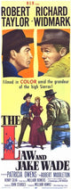 Law and Jake Wade Movie Poster Print featuring classic Western film art.