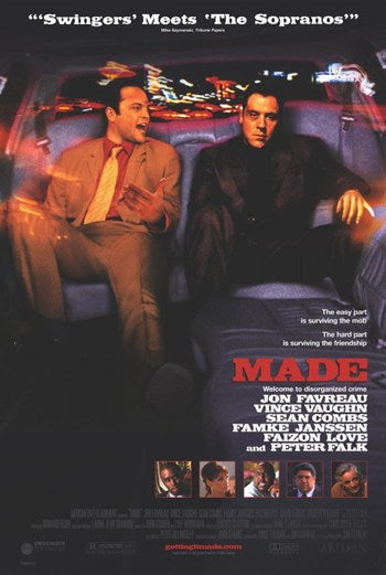 Made Movie Poster Print showcasing cinematic art, available in multiple sizes.
