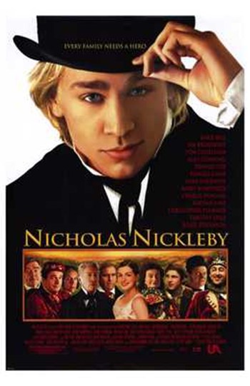Nicholas Nickleby Movie Poster Print showcasing classic literature.