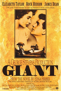 Giant Movie Poster Print from 1956 featuring classic film design
