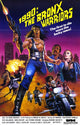 1990 the Bronx Warriors Movie Poster Print featuring dynamic imagery