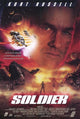 Soldier Movie Poster Print showcasing intense film themes.