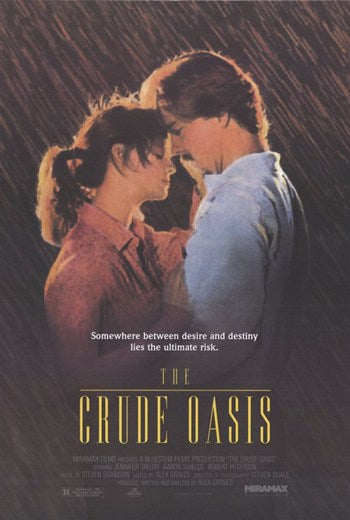 Crude Oasis Movie Poster with vibrant artwork for home decor.