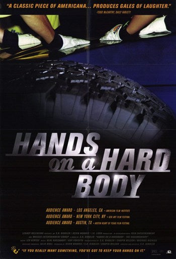 Hands on a Hard Body Movie Poster Print showcasing dynamic visuals.