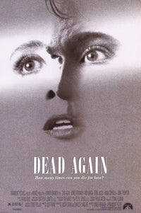 Dead Again Movie Poster Print featuring cinematic artwork.
