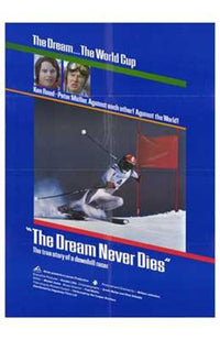 The Dream Never Dies Movie Poster Print showcasing vibrant colors and cinematic allure.